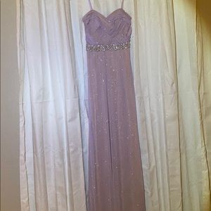 Purple shimmery prom/homecoming/party gown